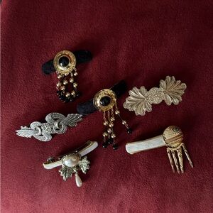 Vintage Hair Clip Set